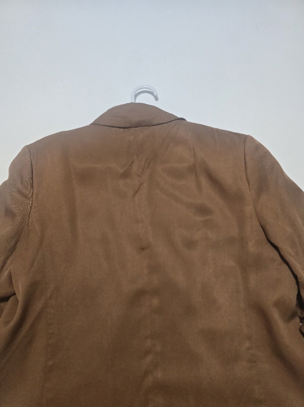 Veronica Beard Rupert Blazer Brown Lyocell 3/4 Sleeve Tailored Jacket Size 4 - Picture 12 of 14